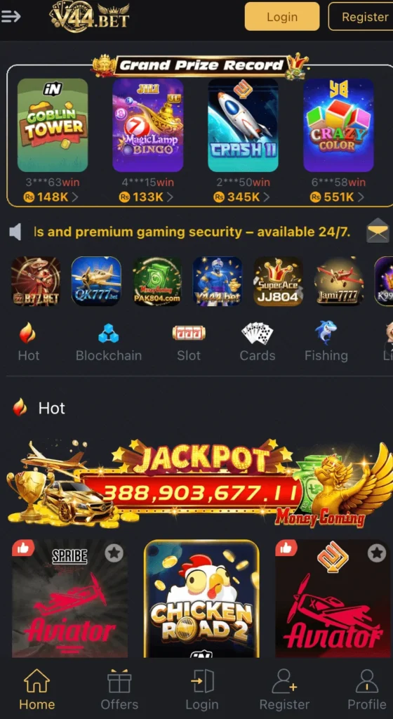 V44 Bet Game Download